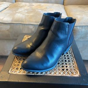 Black Esprit Ankle Boots Size 6.5